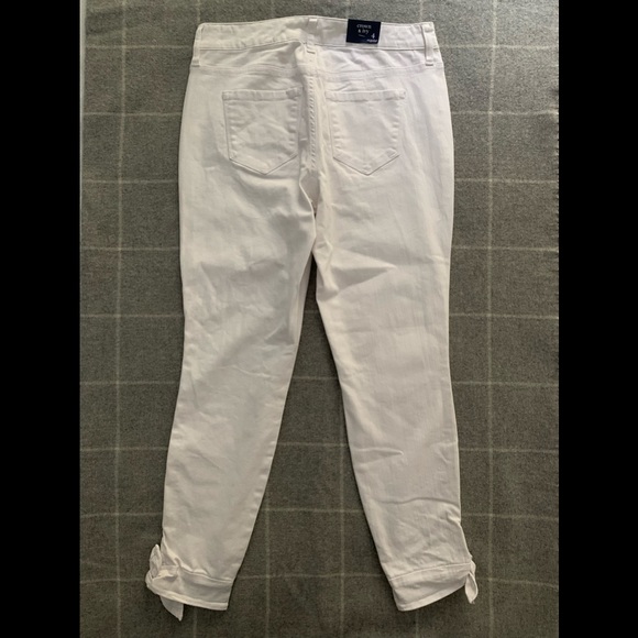 Pants, crown & ivy, size 4, color white - Picture 2 of 6